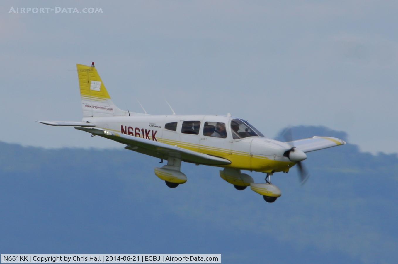 N661KK, 1987 Piper PA-28-181 Archer II C/N 2890028, Visitor for Project Propeller 2014