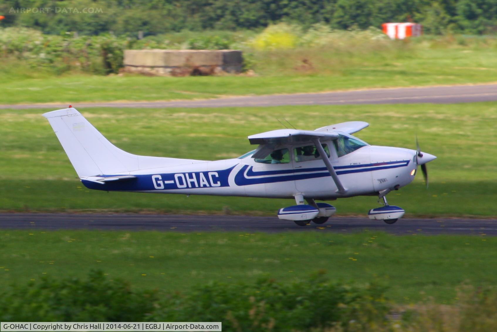 G-OHAC, 1977 Reims F182Q Skylane C/N 0048, Visitor for Project Propeller 2014