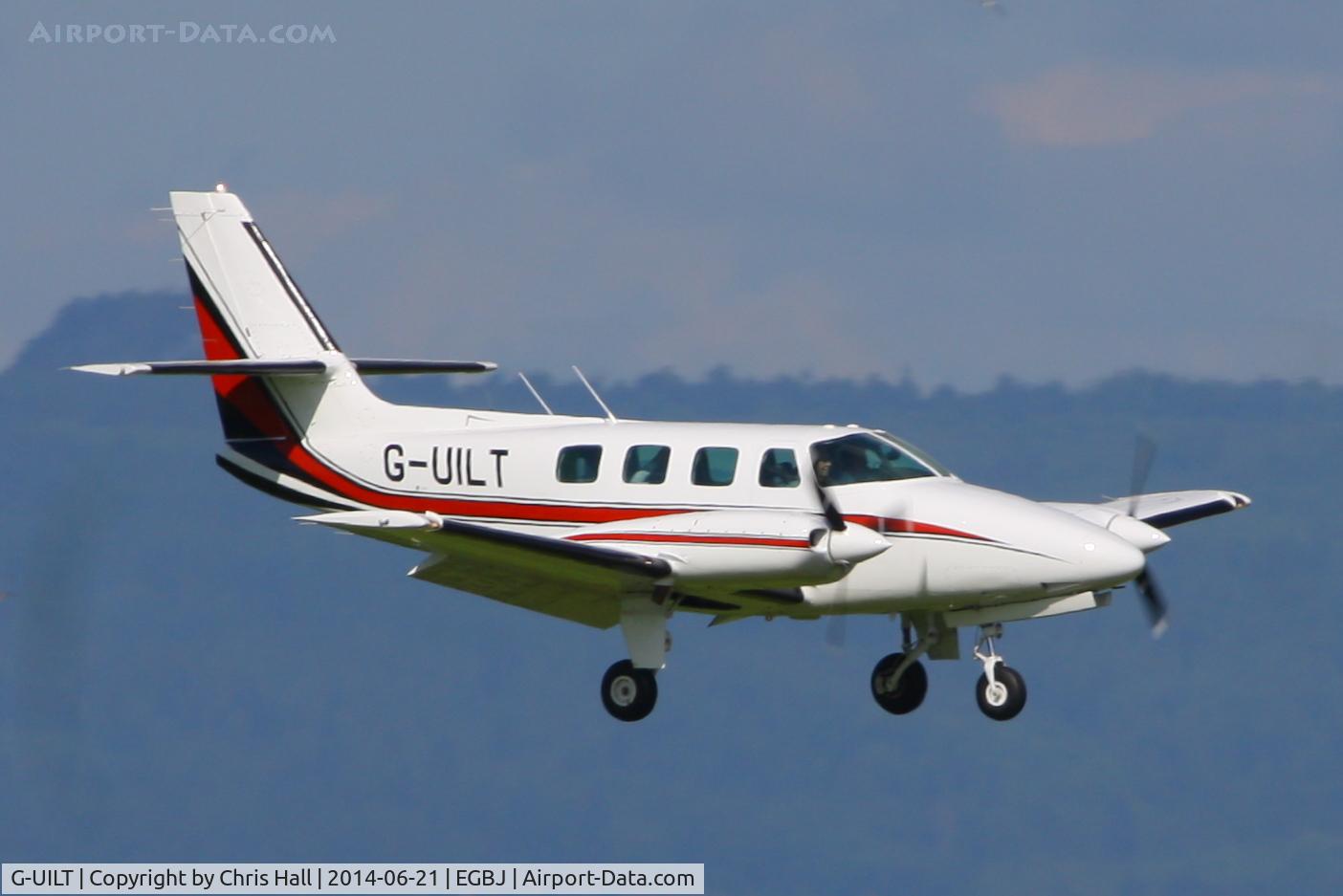 G-UILT, 1984 Cessna T303 Crusader C/N T303-00280, Visitor for Project Propeller 2014