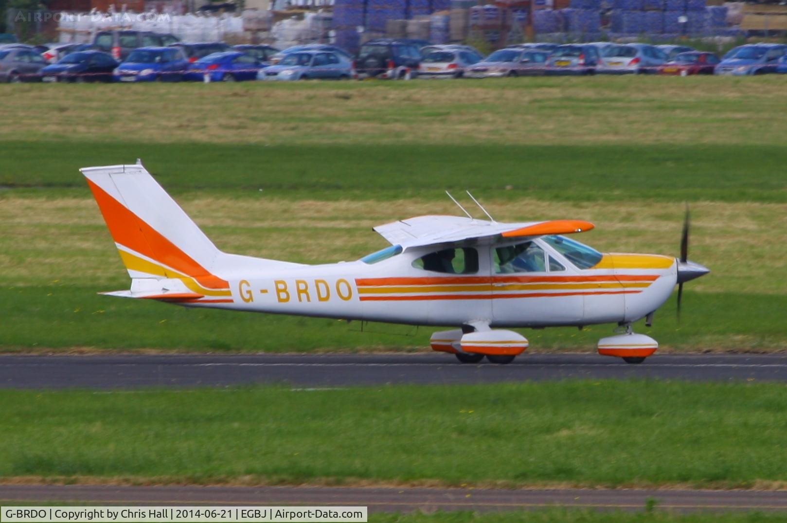 G-BRDO, 1975 Cessna 177B Cardinal C/N 17702166, Visitor for Project Propeller 2014