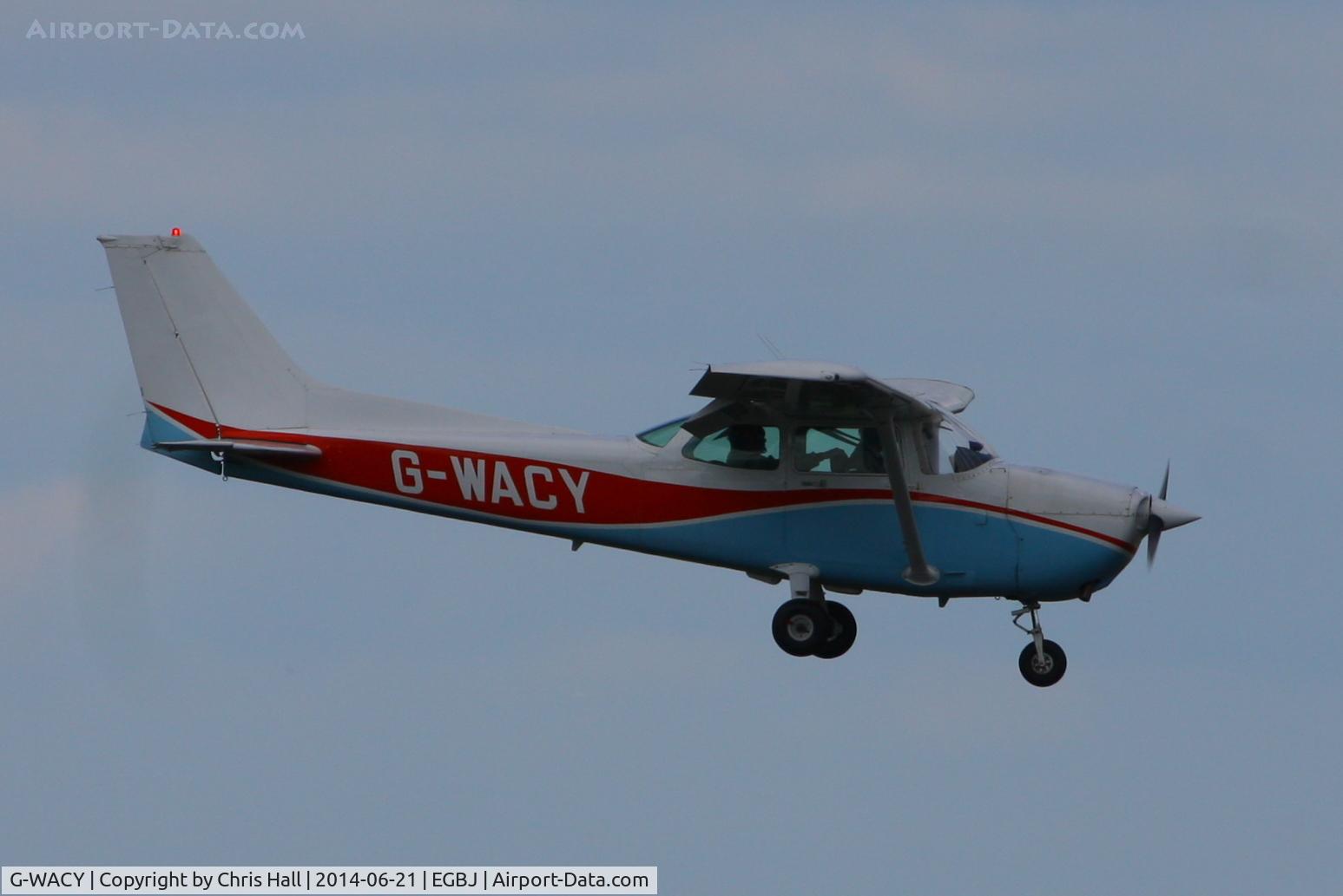 G-WACY, 1984 Reims Cessna F172P Skyhawk C/N 2217, Visitor for Project Propeller 2014