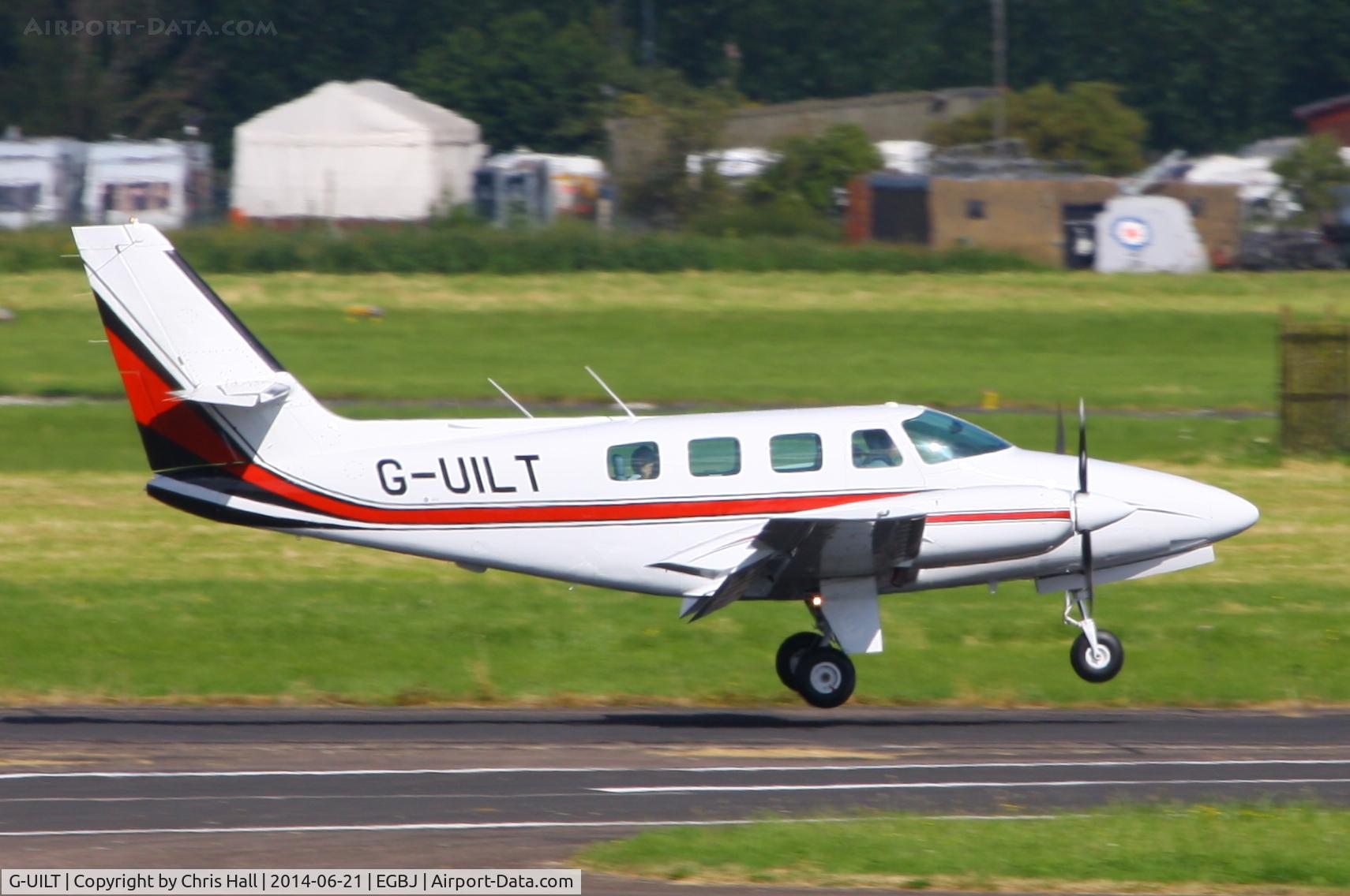 G-UILT, 1984 Cessna T303 Crusader C/N T303-00280, Visitor for Project Propeller 2014