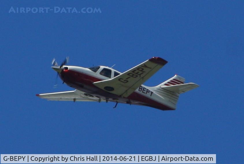 G-BEPY, 1977 Rockwell Commander 112B C/N 524, Visitor for Project Propeller 2014