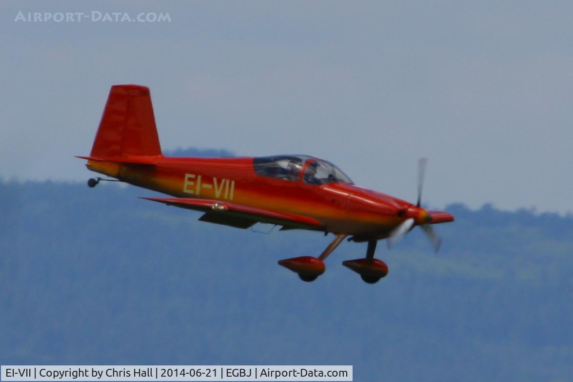 EI-VII, Vans RV-7 C/N 73114, Visitor for Project Propeller 2014