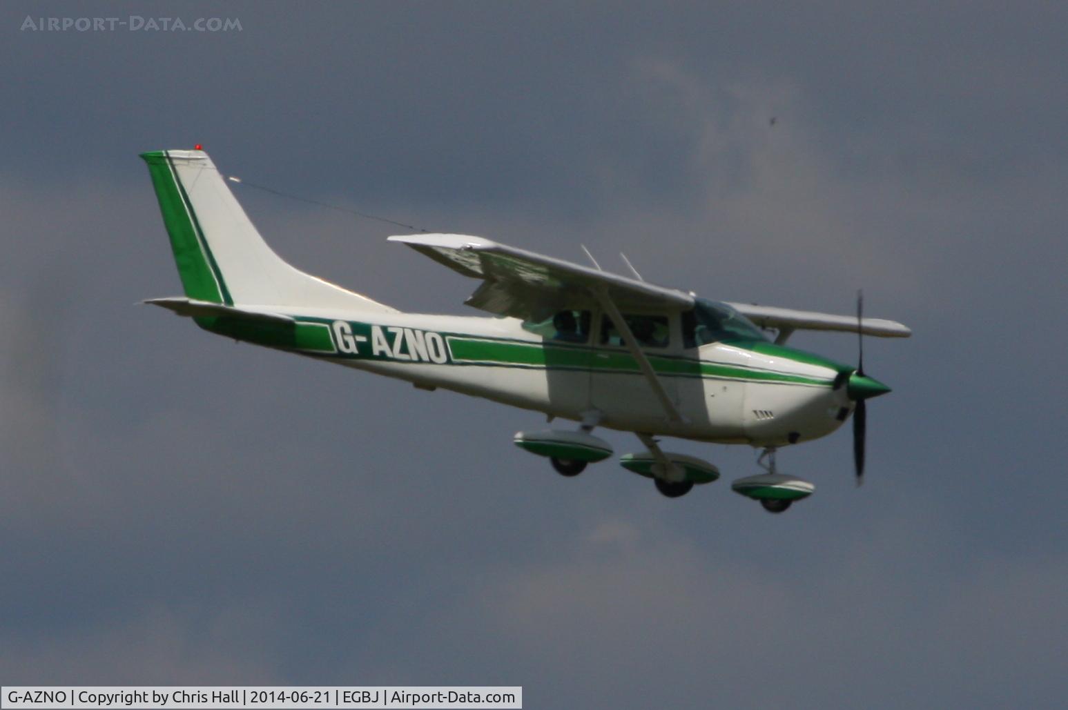 G-AZNO, 1972 Cessna 182P Skylane C/N 182-61005, Visitor for Project Propeller 2014
