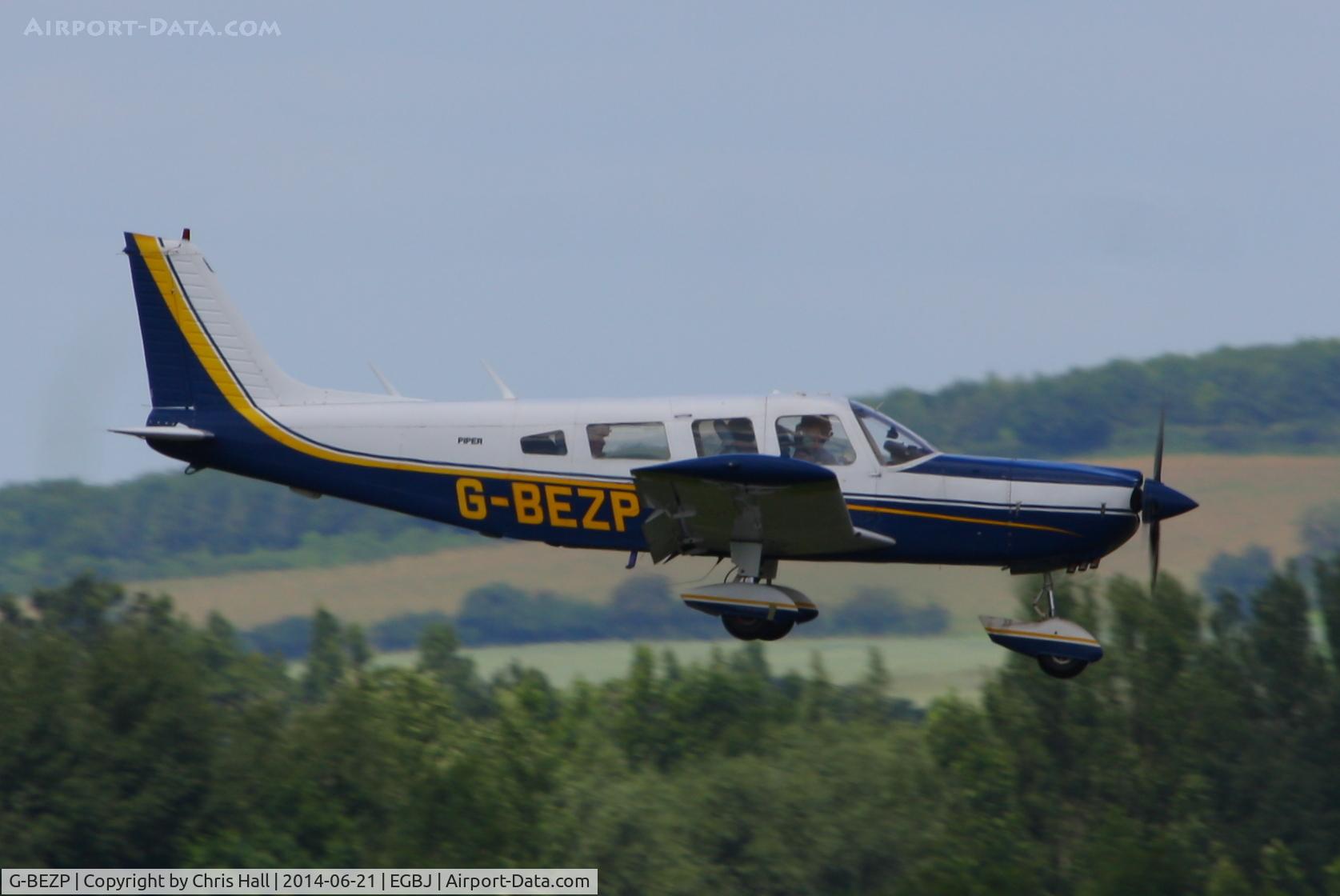 G-BEZP, 1977 Piper PA-32-300 Cherokee Six Cherokee Six C/N 32-7740087, Visitor for Project Propeller 2014