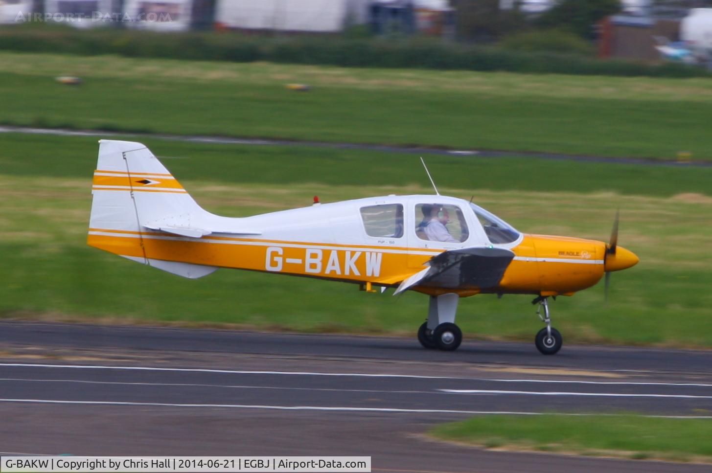 G-BAKW, 1970 Beagle B-121 Pup Series 2 (Pup 150) C/N B121-175, Visitor for Project Propeller 2014