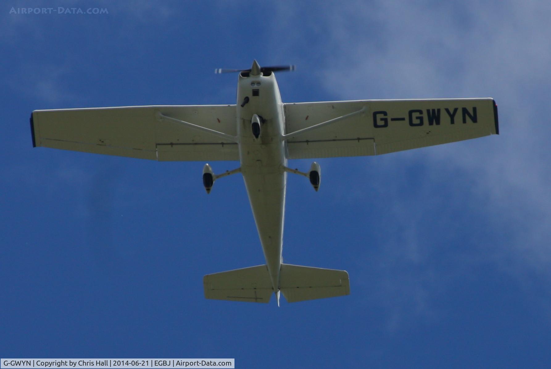 G-GWYN, 1974 Reims F172M Skyhawk Skyhawk C/N 1217, Visitor for Project Propeller 2014