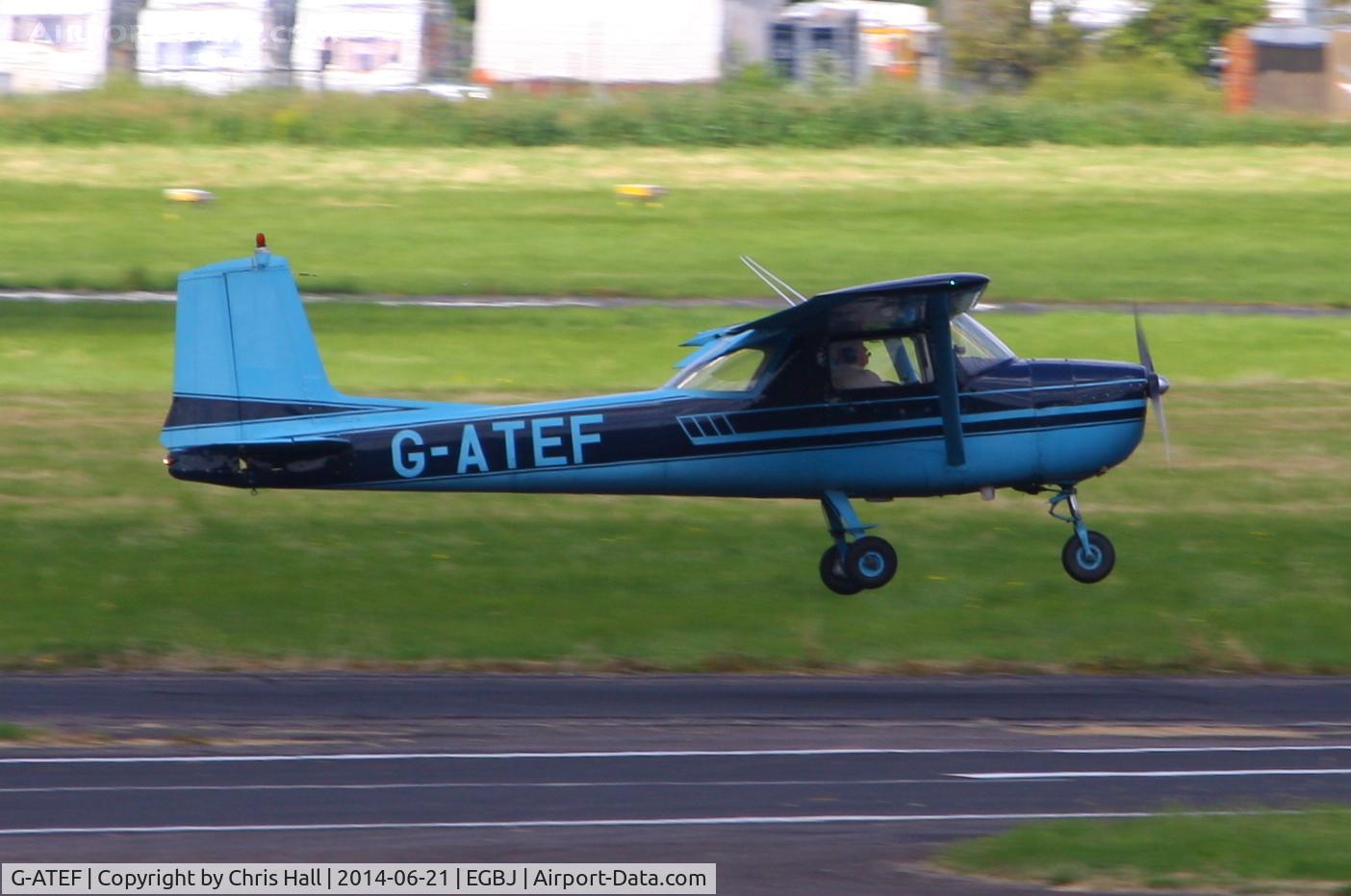 G-ATEF, 1965 Cessna 150E C/N 150-61378, Visitor for Project Propeller 2014