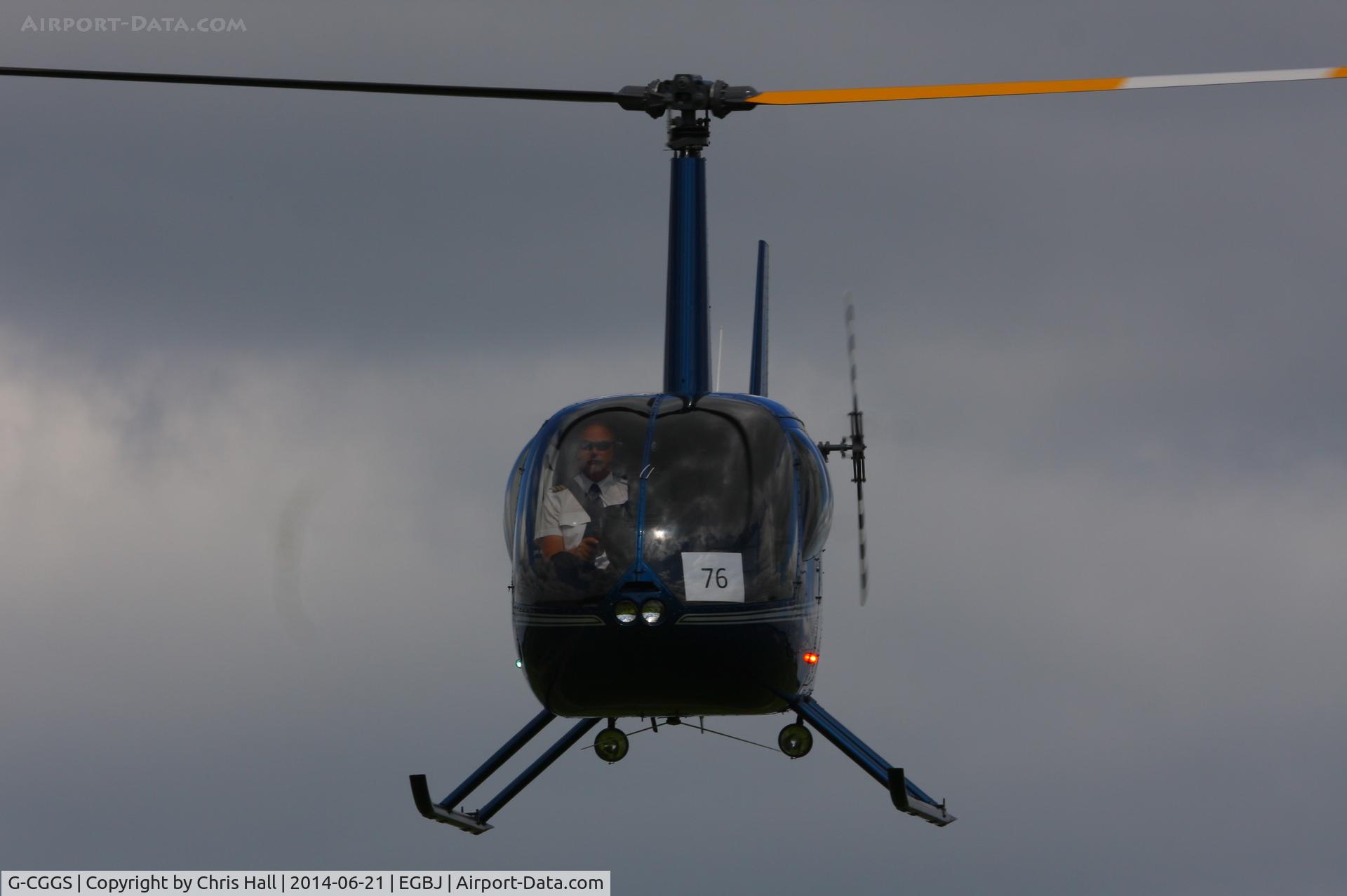 G-CGGS, 2009 Robinson R44 Raven II C/N 12967, Oakfield Investments Ltd