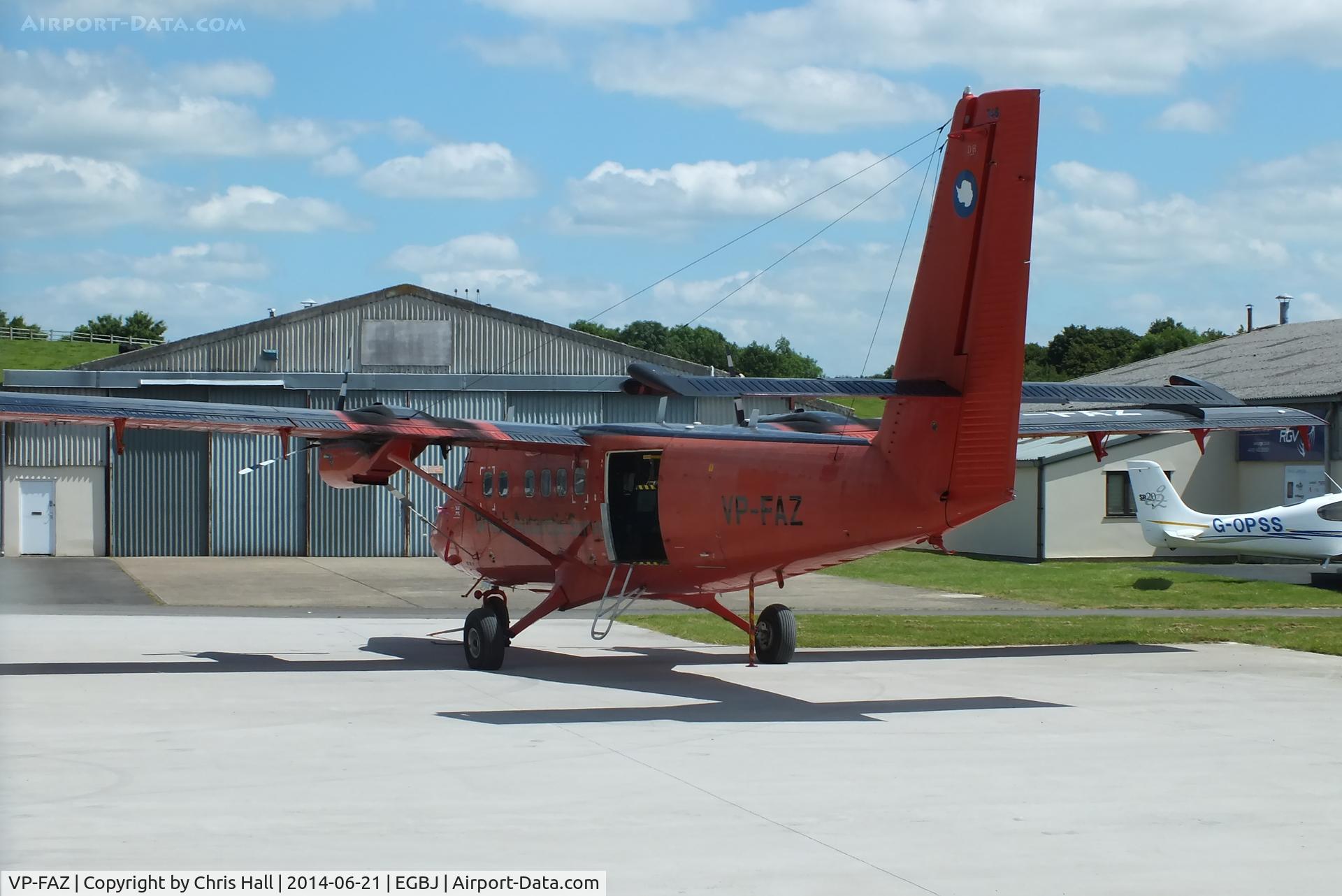 VP-FAZ, 1981 De Havilland Canada DHC-6-300 Twin Otter C/N 748, British Antarctic Survey