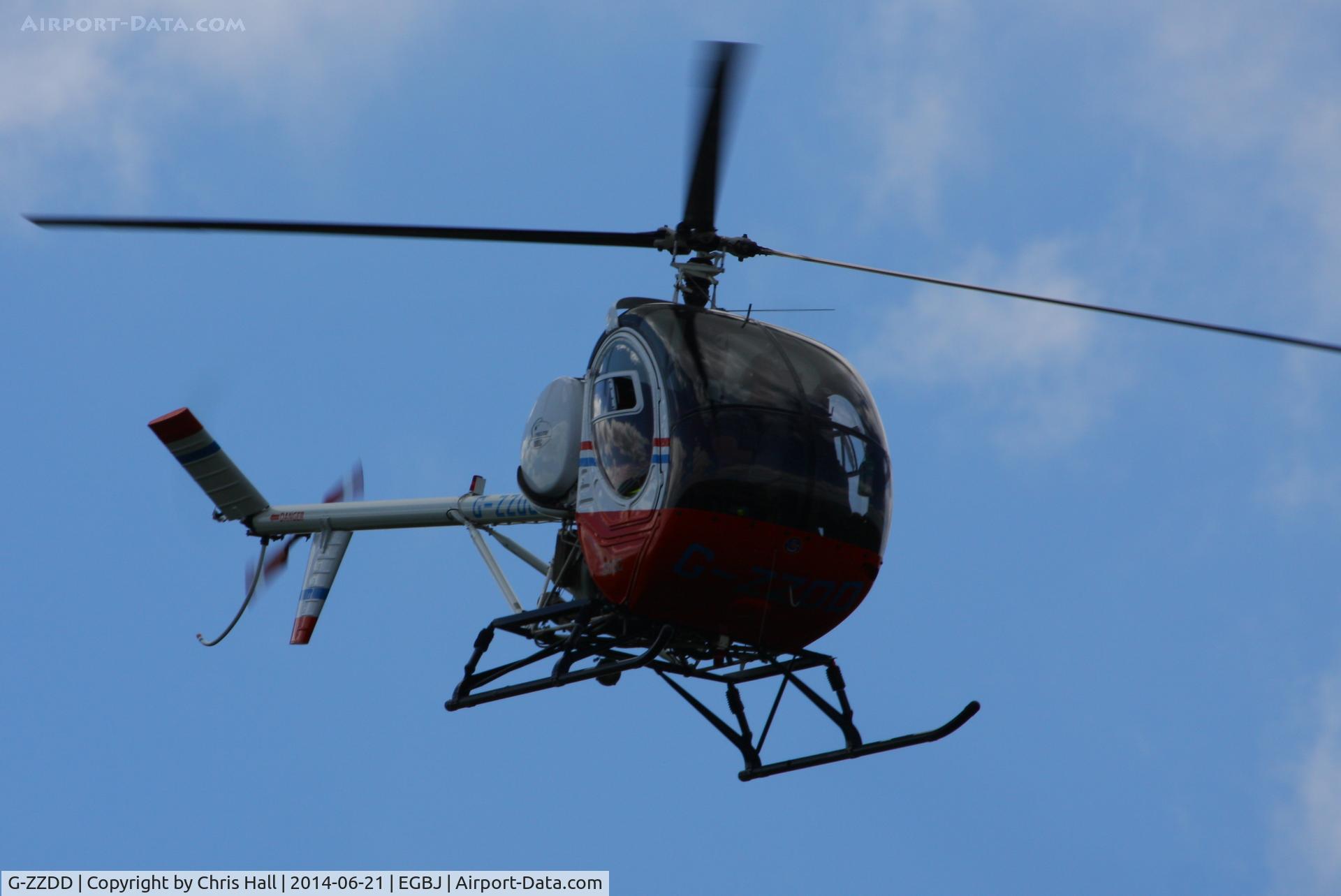 G-ZZDD, 1987 Schweizer 269C C/N S-1294, Staverton resident