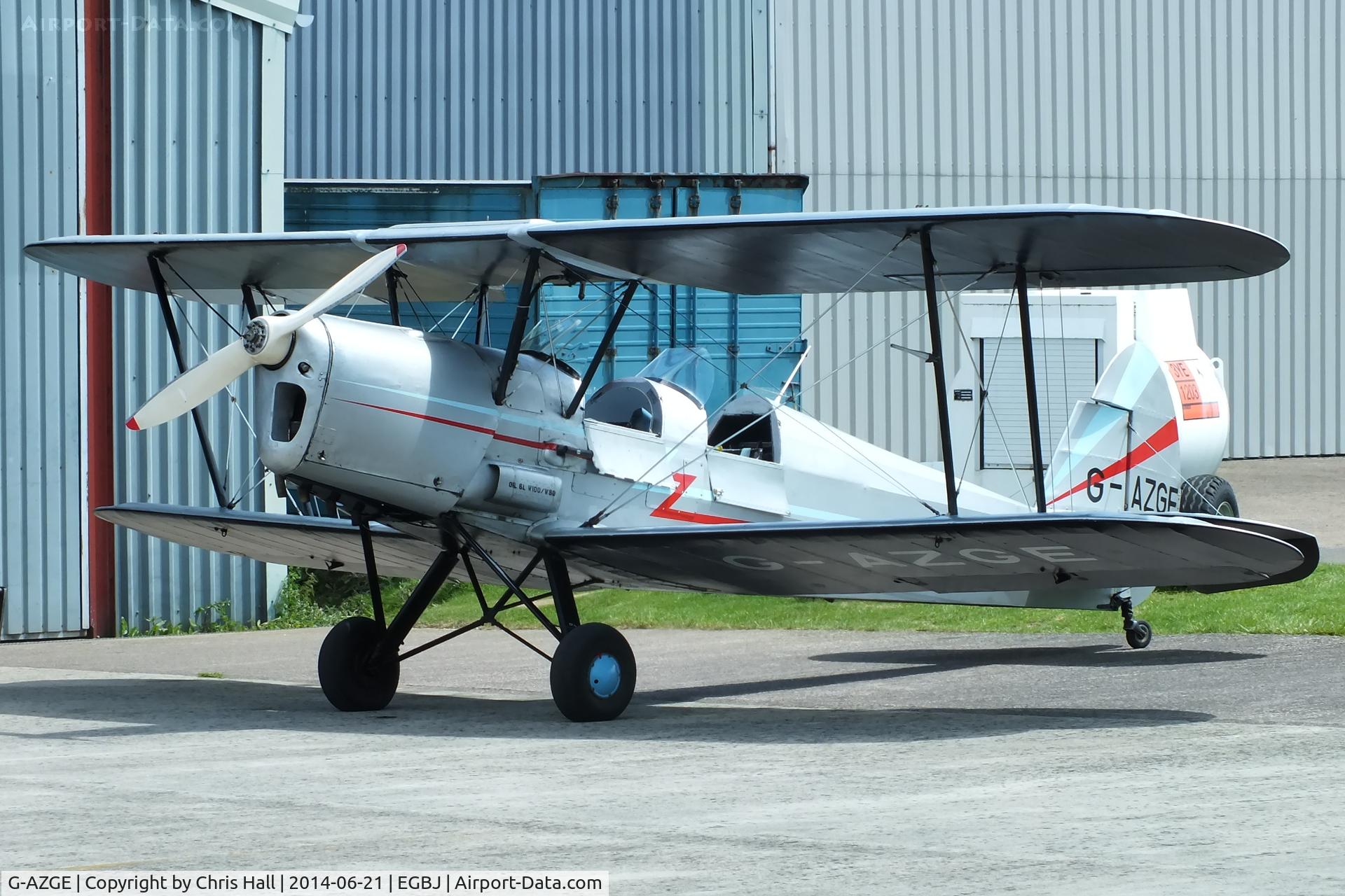 G-AZGE, 1947 Stampe-Vertongen SV-4C C/N 576, Tiger Airways