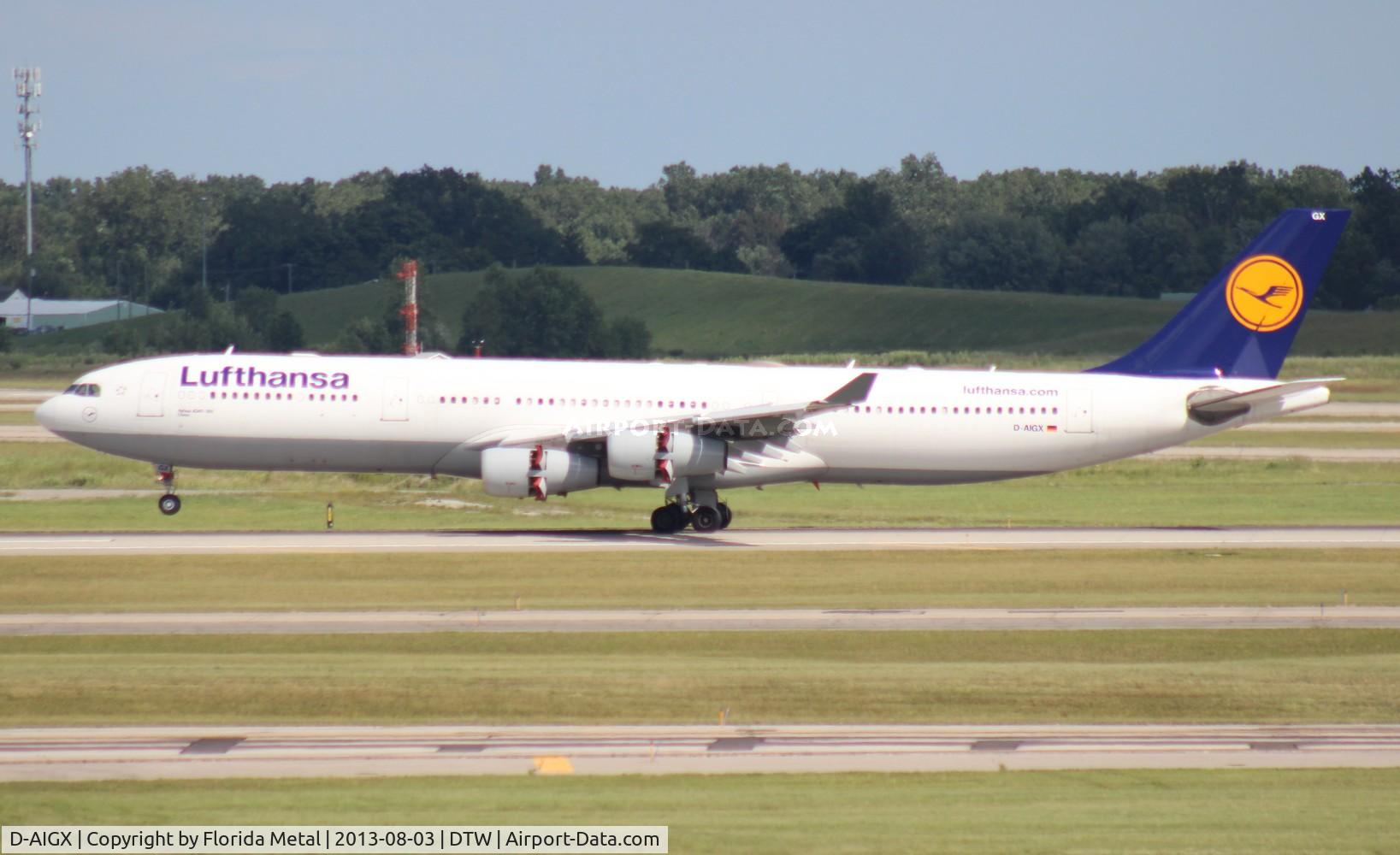 D-AIGX, 2000 Airbus A340-313X C/N 354, Lufthansa A340-300
