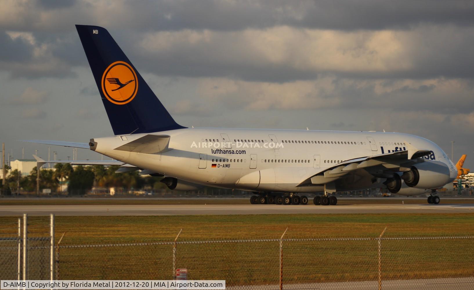 D-AIMB, 2010 Airbus A380-841 C/N 041, Lufthansa A380