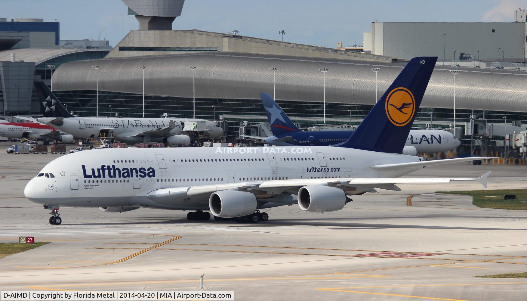 D-AIMD, 2010 Airbus A380-841 C/N 048, Lufthansa A380