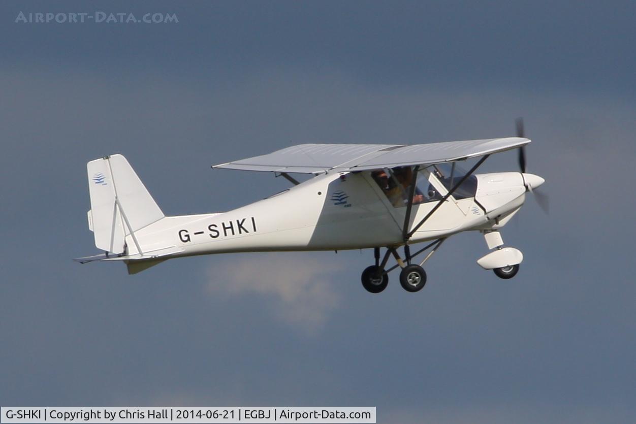 G-SHKI, 2013 Comco Ikarus C42 FB80 C/N 1311-7292, Staverton resident