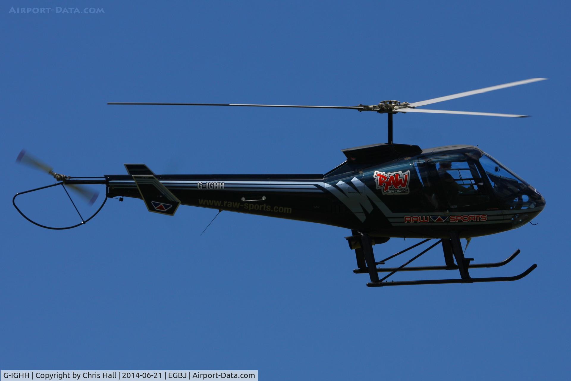 G-IGHH, 1998 Enstrom 480 C/N 5034, Staverton resident