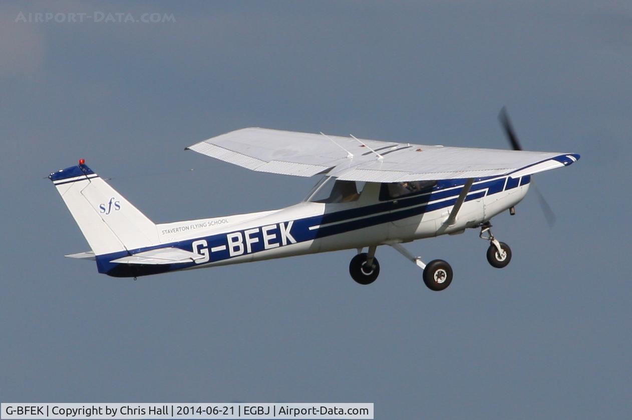 G-BFEK, 1977 Reims F152 C/N 1442, Staverton Flying School