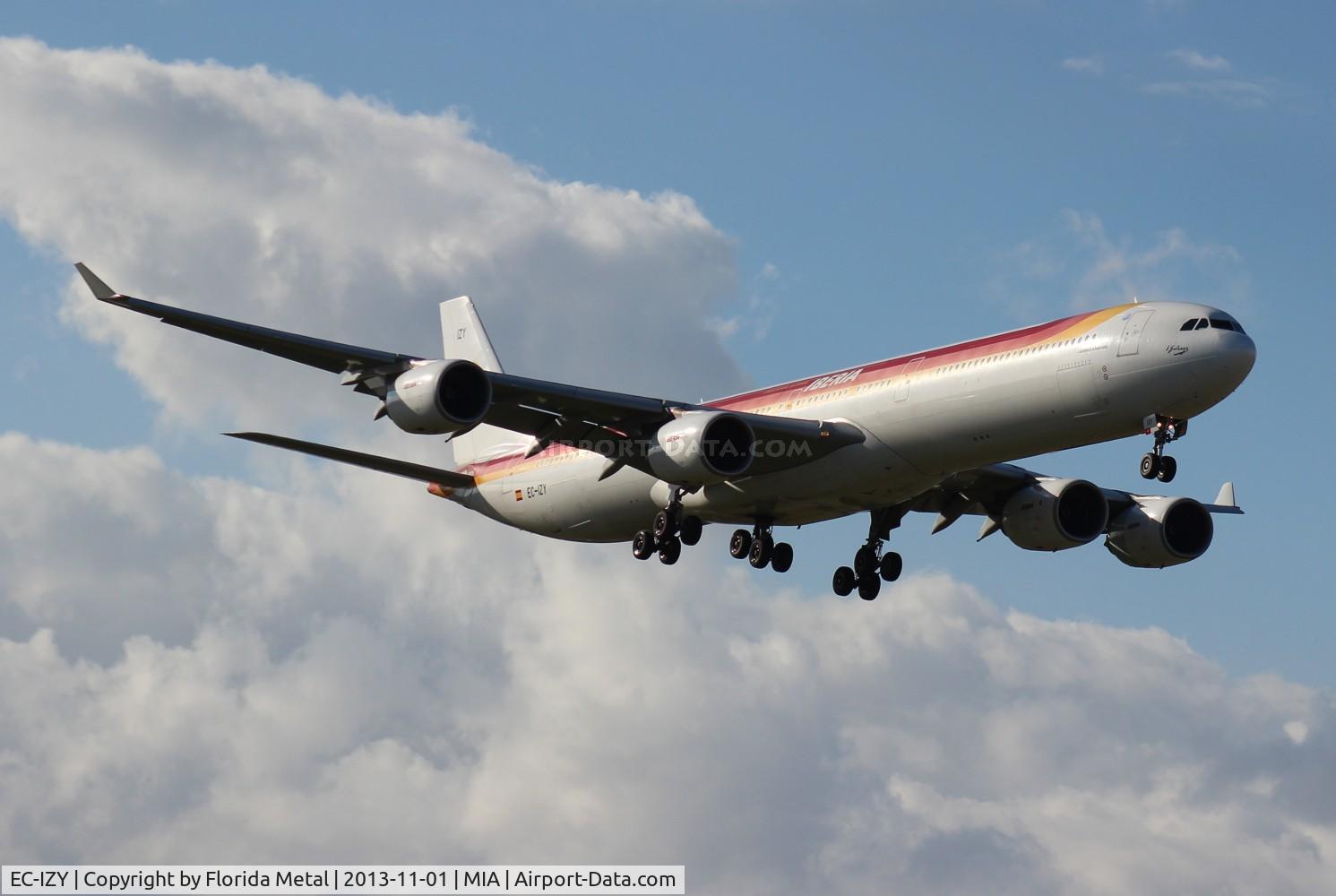 EC-IZY, 2004 Airbus A340-642 C/N 604, Iberia A340-600