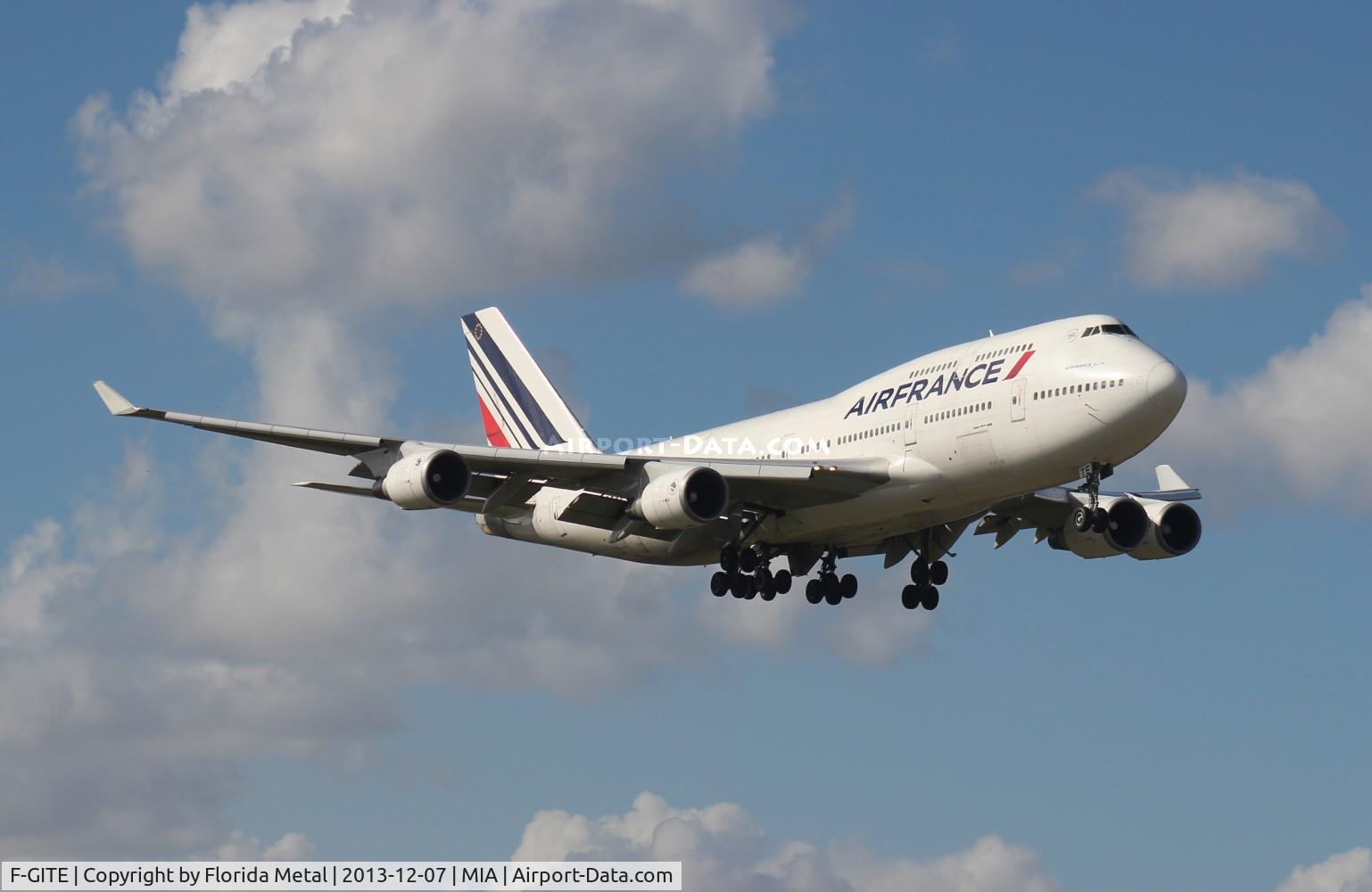 F-GITE, 1992 Boeing 747-428 C/N 25601, Air France 747-400