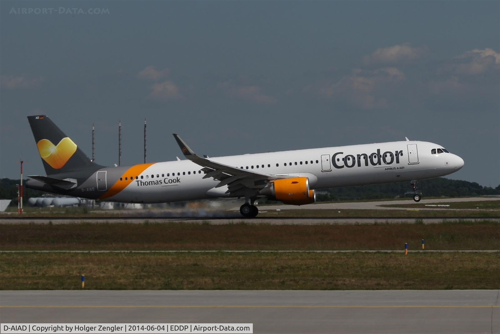 D-AIAD, 2014 Airbus A321-211 C/N 6053, Touch down, she has a touch down!!!