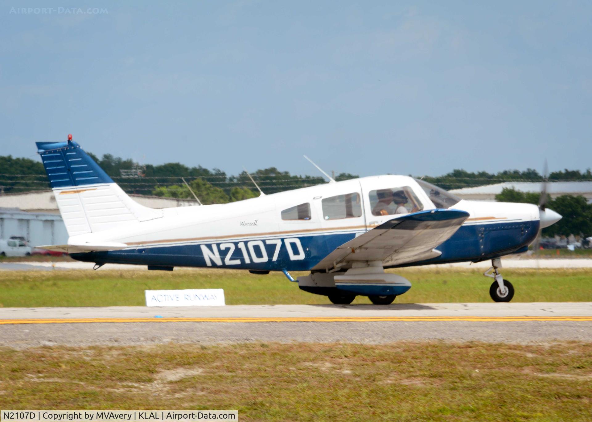 N2107D, 1978 Piper PA-28-161 C/N 28-7916142, 2014 Sun n Fun
