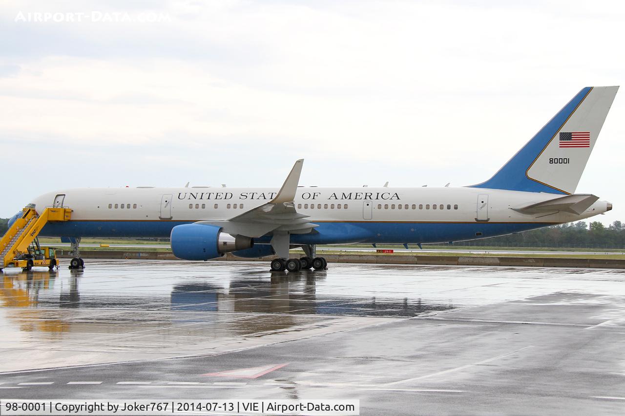 98-0001, 1998 Boeing VC-32A (757-200) C/N 29025, US Air Force - United States of America