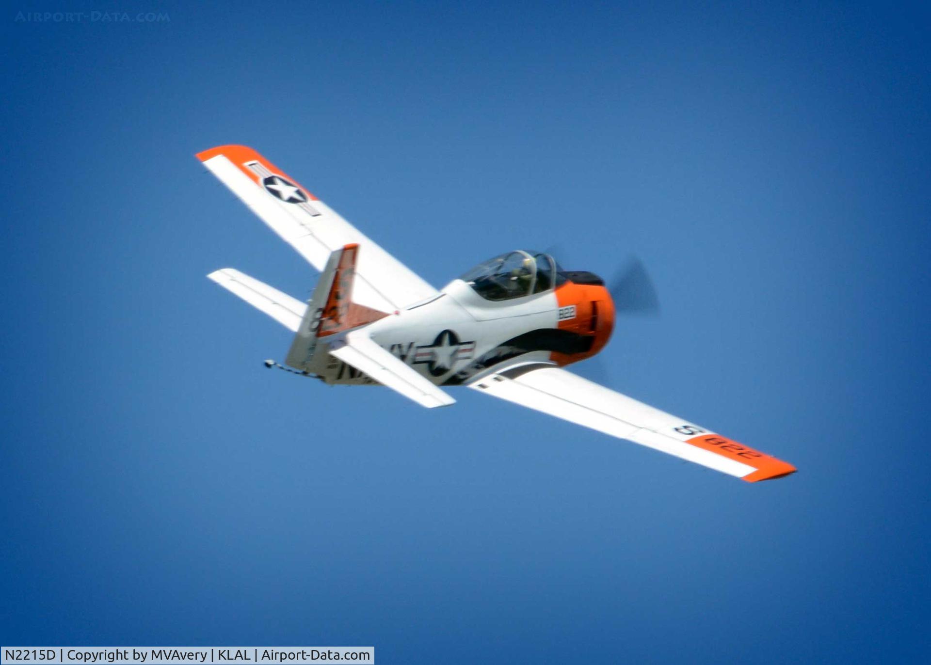 N2215D, 1957 North American T-28C Trojan C/N 252-44 (146281), 2014 Sun n Fun