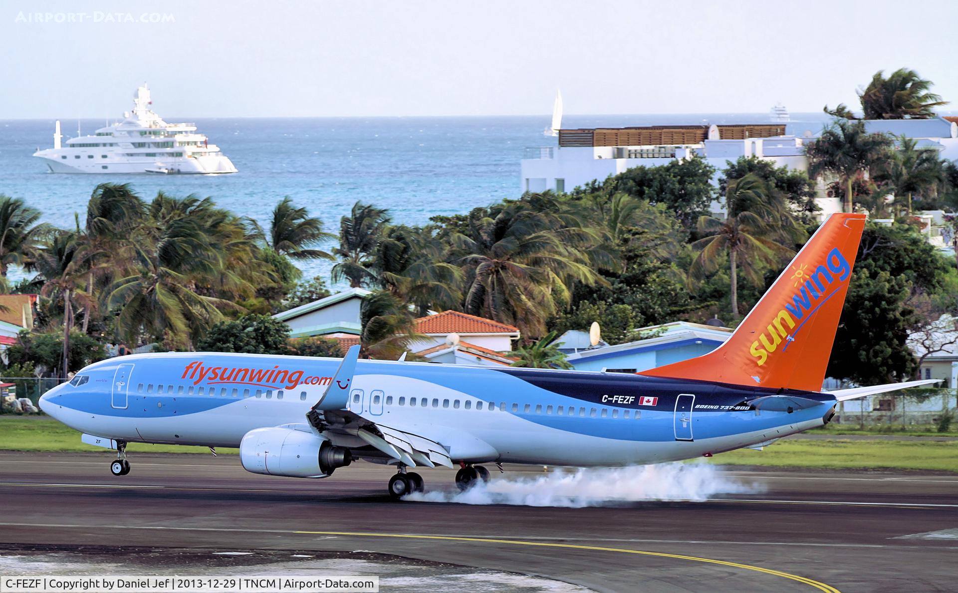C-FEZF, 2008 Boeing 737-8K5 C/N 35138, C-FEZF