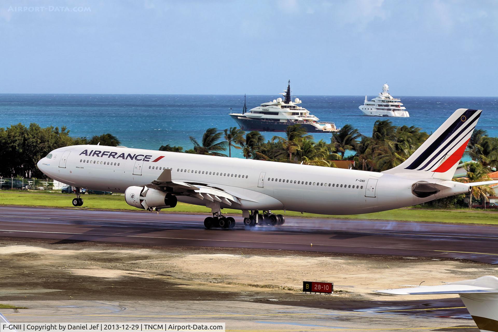 F-GNII, 2001 Airbus A340-313X C/N 399, F-GNII