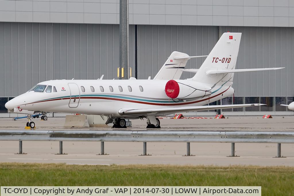 TC-OYD, 2012 Cessna 680 Citation Sovereign C/N 680-0344, Cessna 680