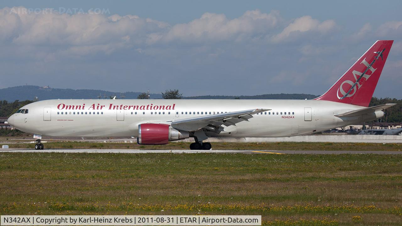 N342AX, 1993 Boeing 767-328ER C/N 27136, Omni Air