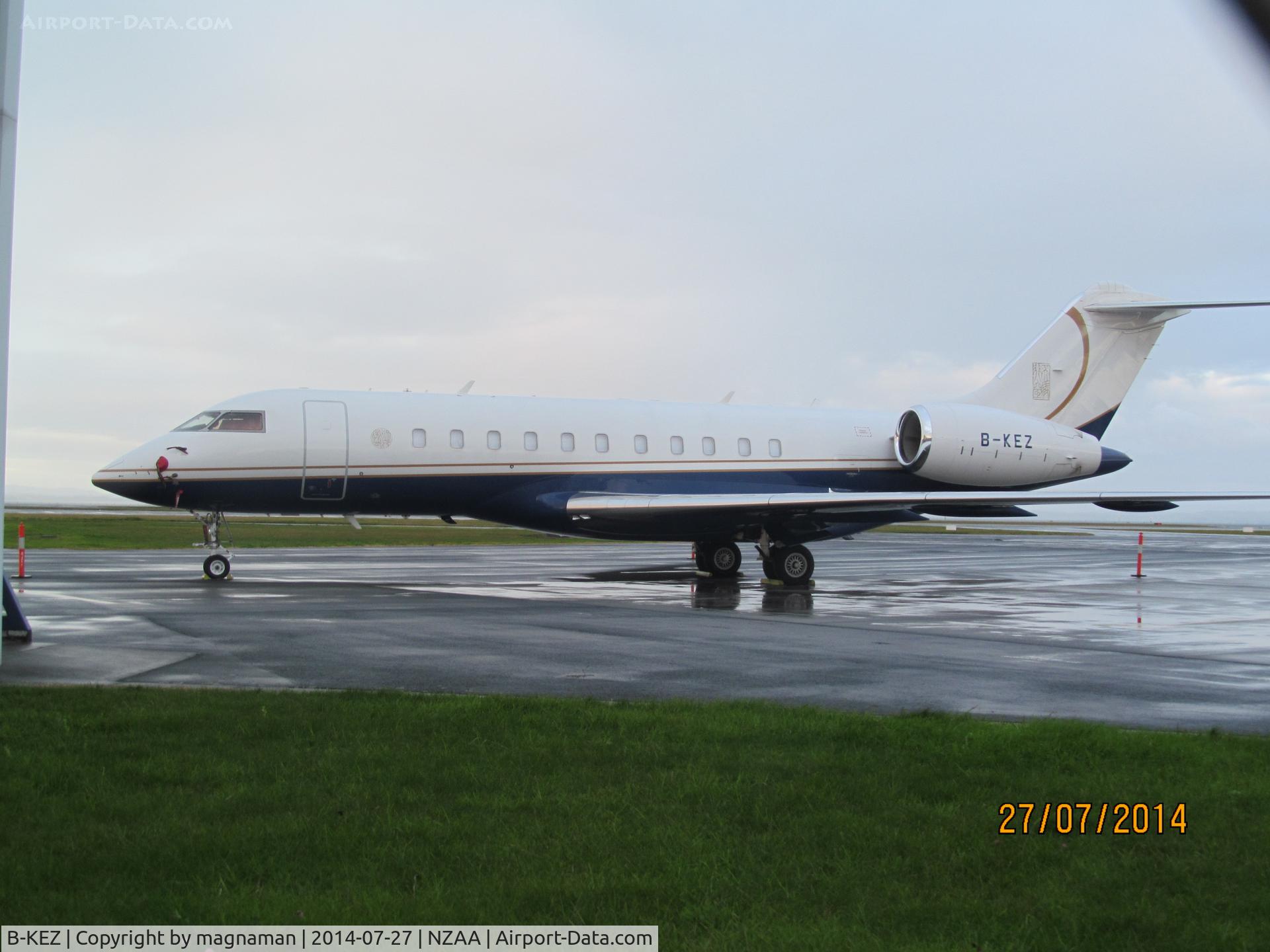 B-KEZ, 2011 Bombardier BD-700-1A10 Global Express 5000 C/N 9425, another angle