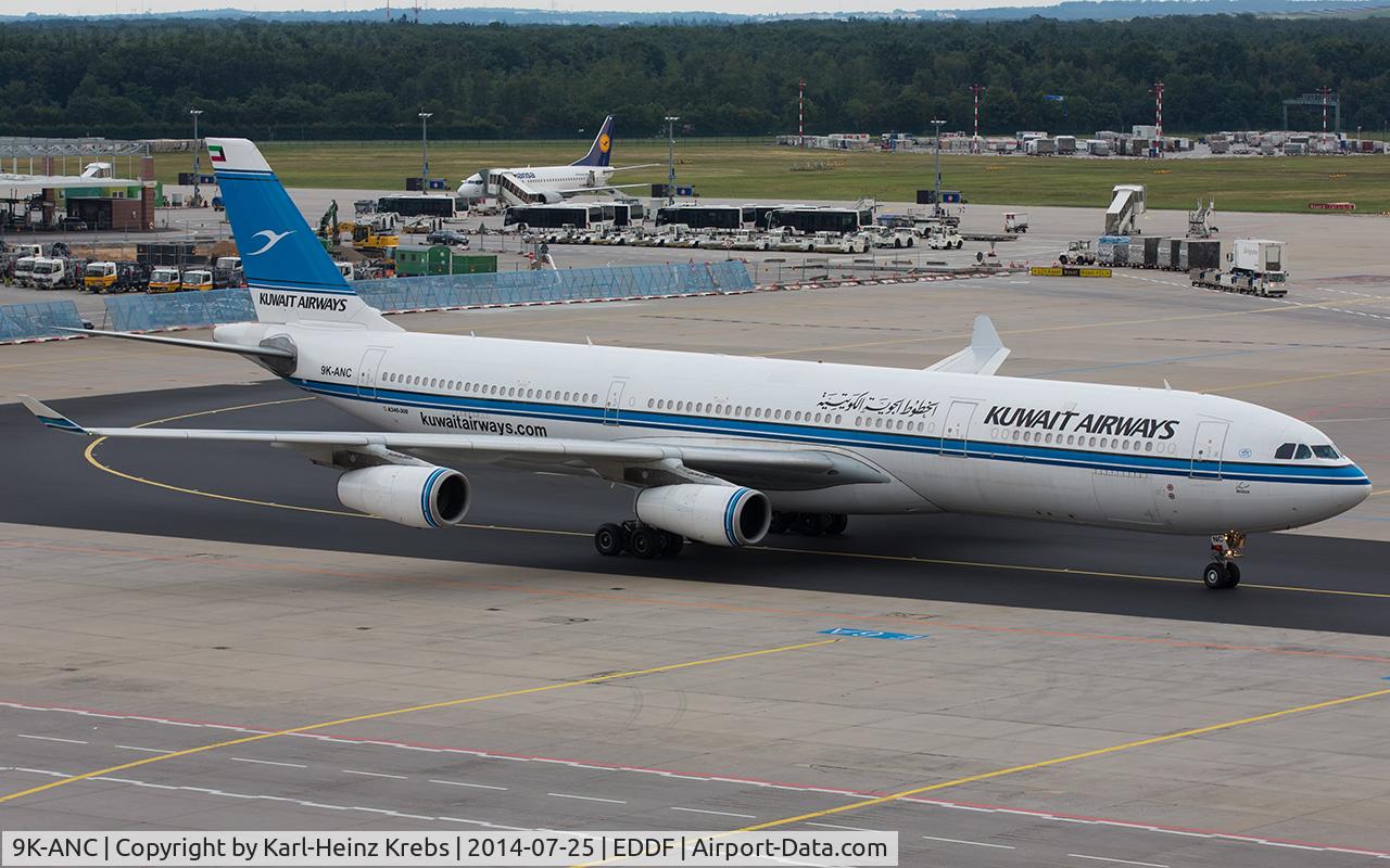 9K-ANC, 1995 Airbus A340-313 C/N 101, Kuwait Airways