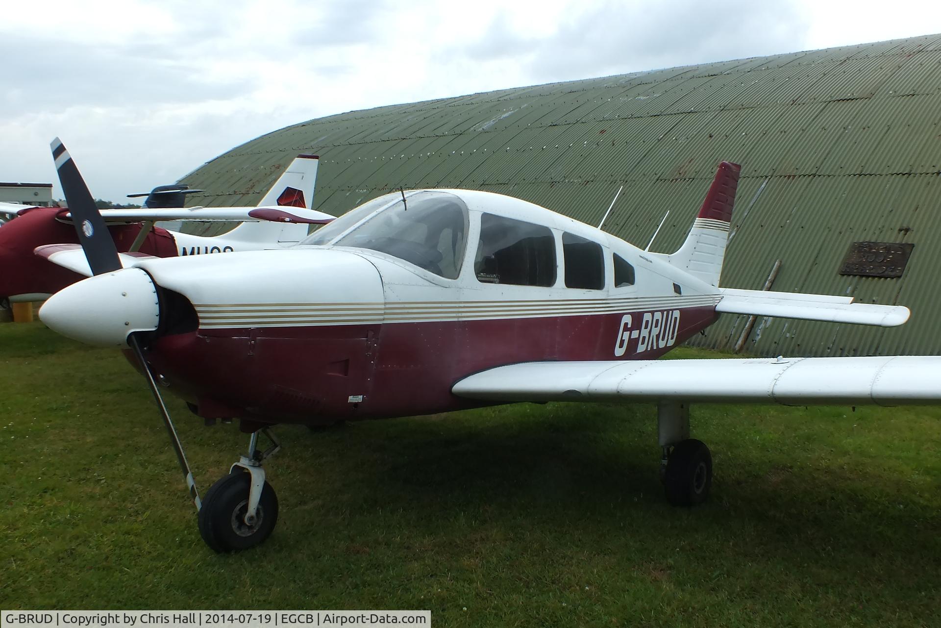 G-BRUD, 1983 Piper PA-28-181 Cherokee Archer II C/N 28-8390010, Barton resident