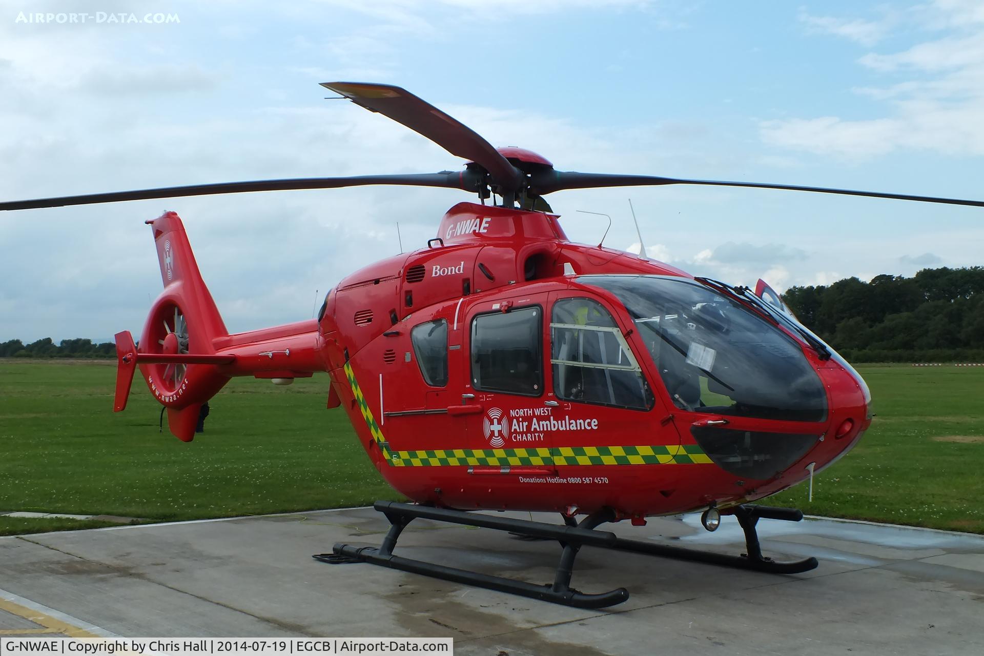G-NWAE, 2003 Eurocopter EC-135T-2 C/N 0312, North West Air Ambulance