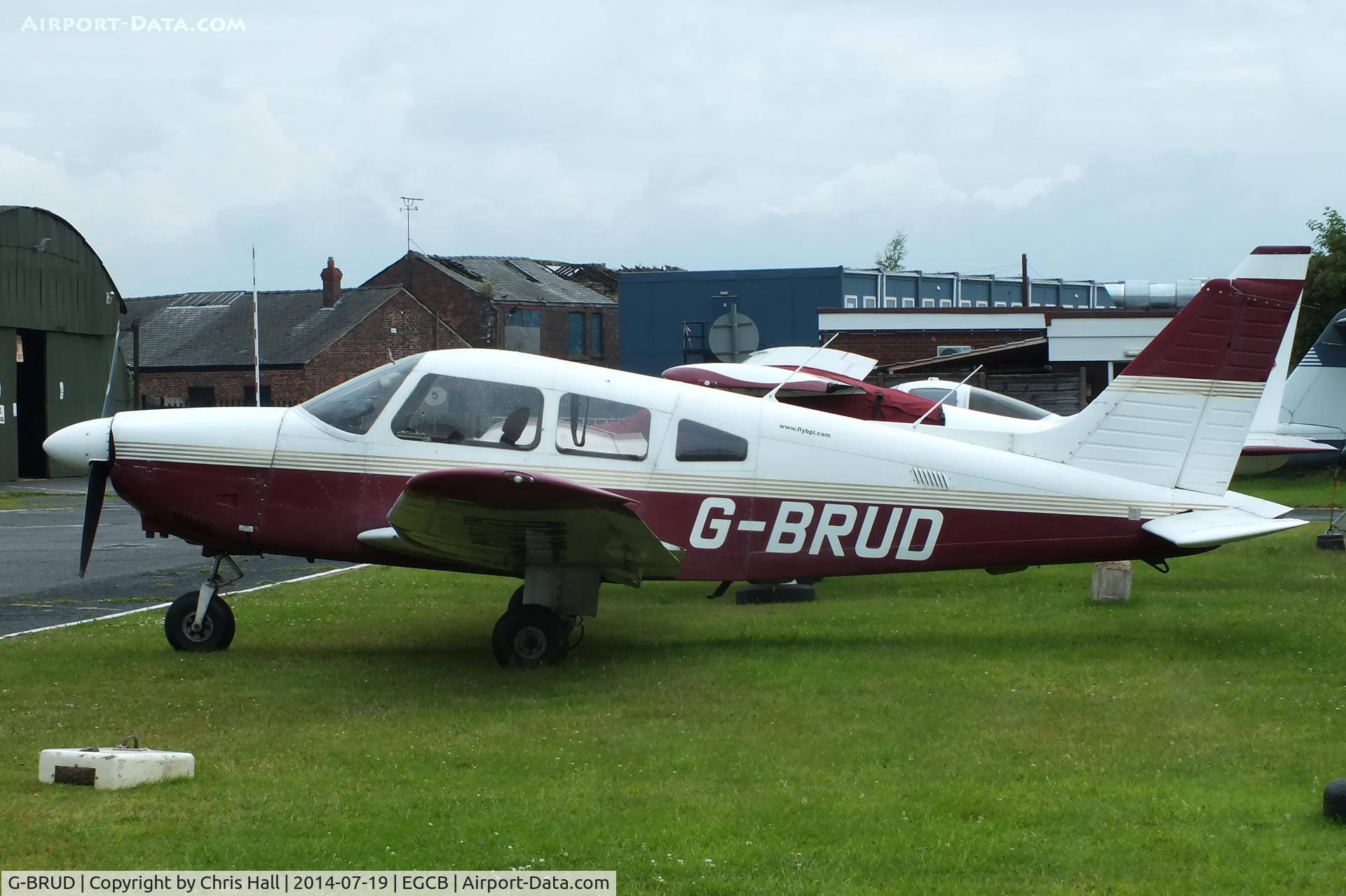 G-BRUD, 1983 Piper PA-28-181 Cherokee Archer II C/N 28-8390010, Barton resident