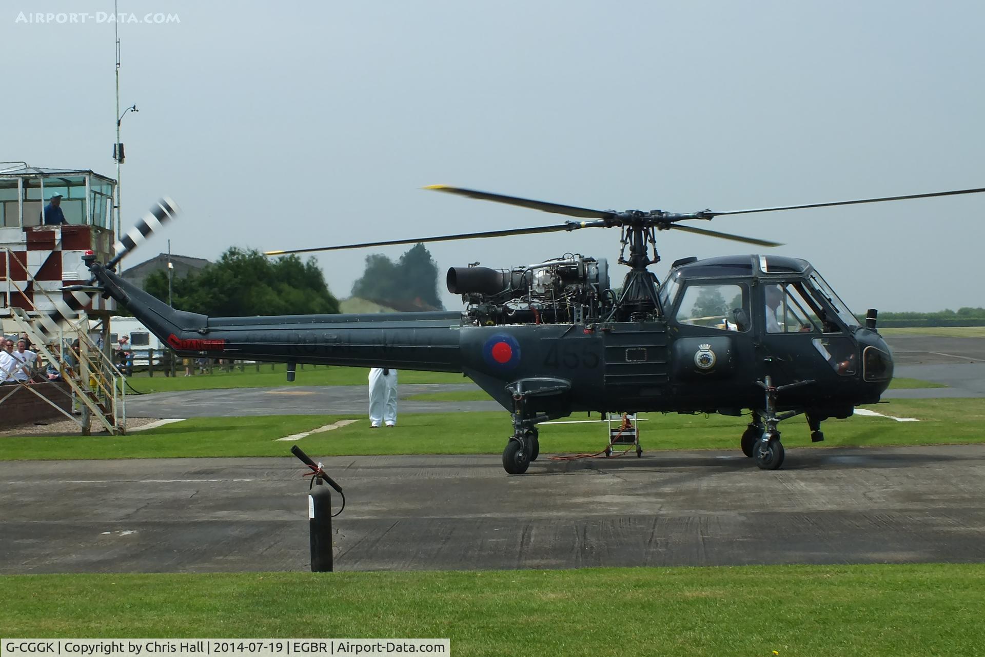 G-CGGK, 1965 Westland Wasp HAS.1 C/N F9604, Breighton resident