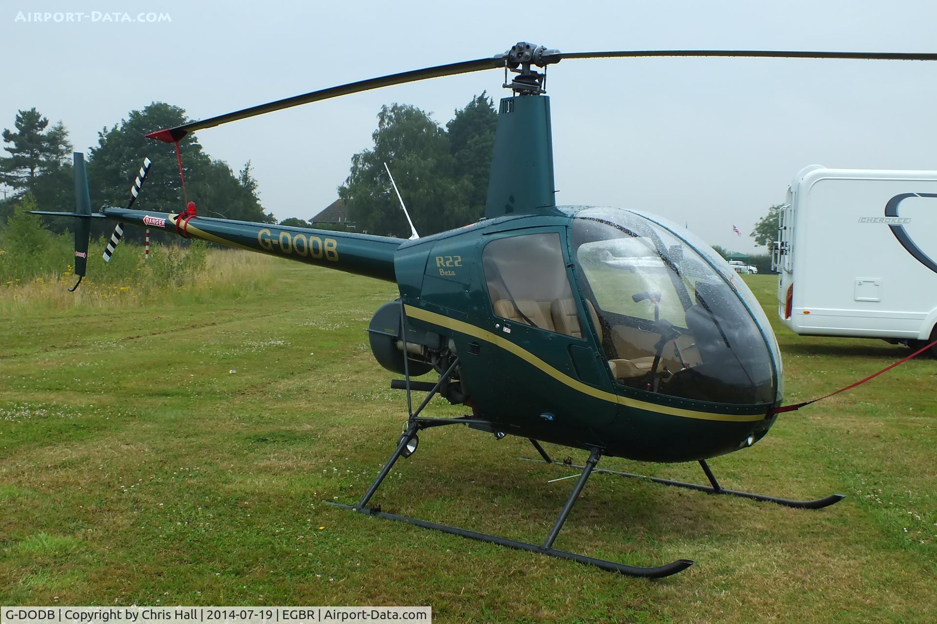 G-DODB, 1988 Robinson R22 Beta C/N 0911, Breighton resident