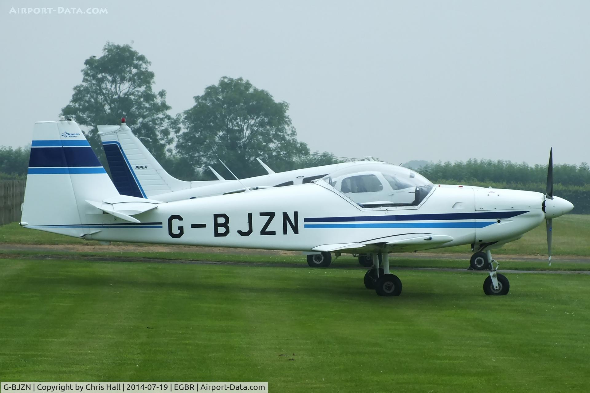 G-BJZN, 1982 Slingsby T-67A Firefly C/N 1997, Breighton resident
