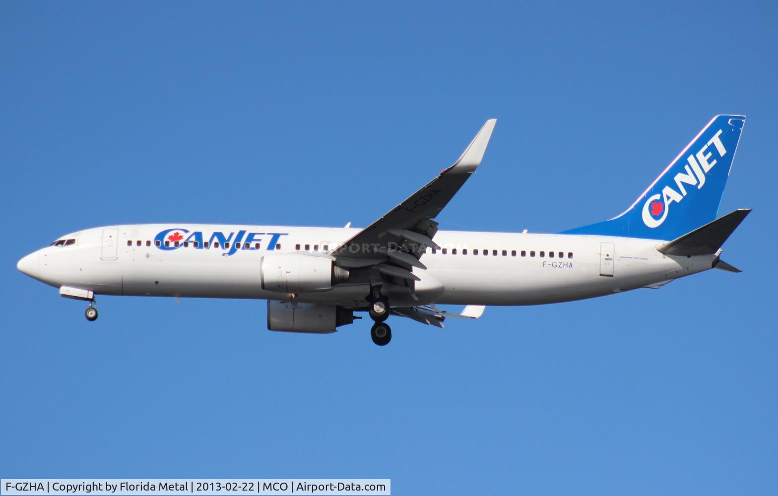F-GZHA, 2007 Boeing 737-8GJ C/N 34901, Can Jet 737-800