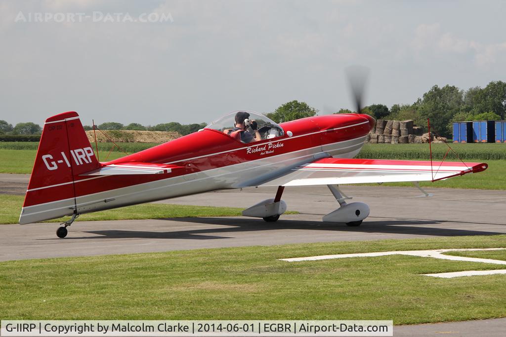 G-IIRP, 1998 Mudry CAP-232 C/N 09, Mudry CAP-232 at The Real Aeroplane Club's Biplane and Open Cockpit Fly-In, Breighton Airfield, June 1st 2014.