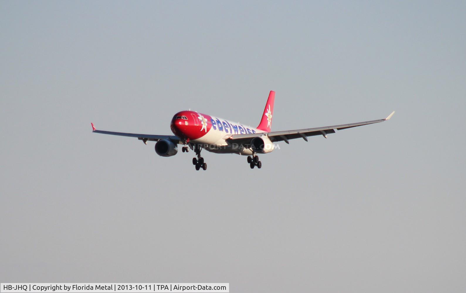 HB-JHQ, 2010 Airbus A330-343X C/N 1193, Edelweiss A330-300