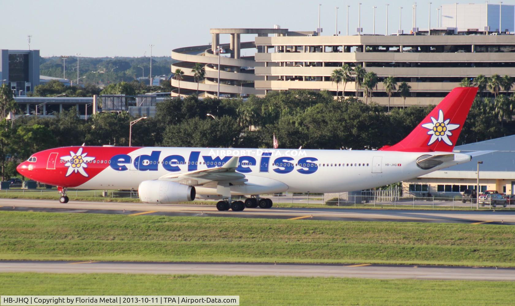 HB-JHQ, 2010 Airbus A330-343X C/N 1193, Edelweiss A330-300