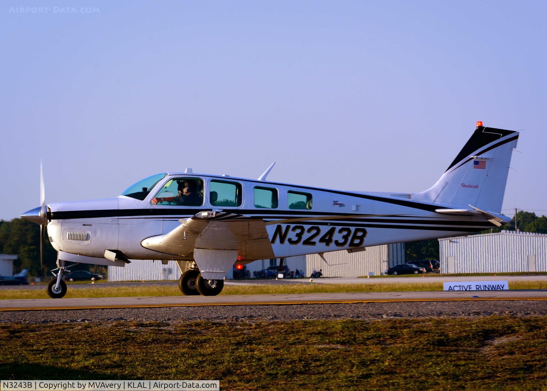 N3243B, 1999 Raytheon Aircraft Company A36 Bonanza C/N E-3243, 2014 Sun n Fun
