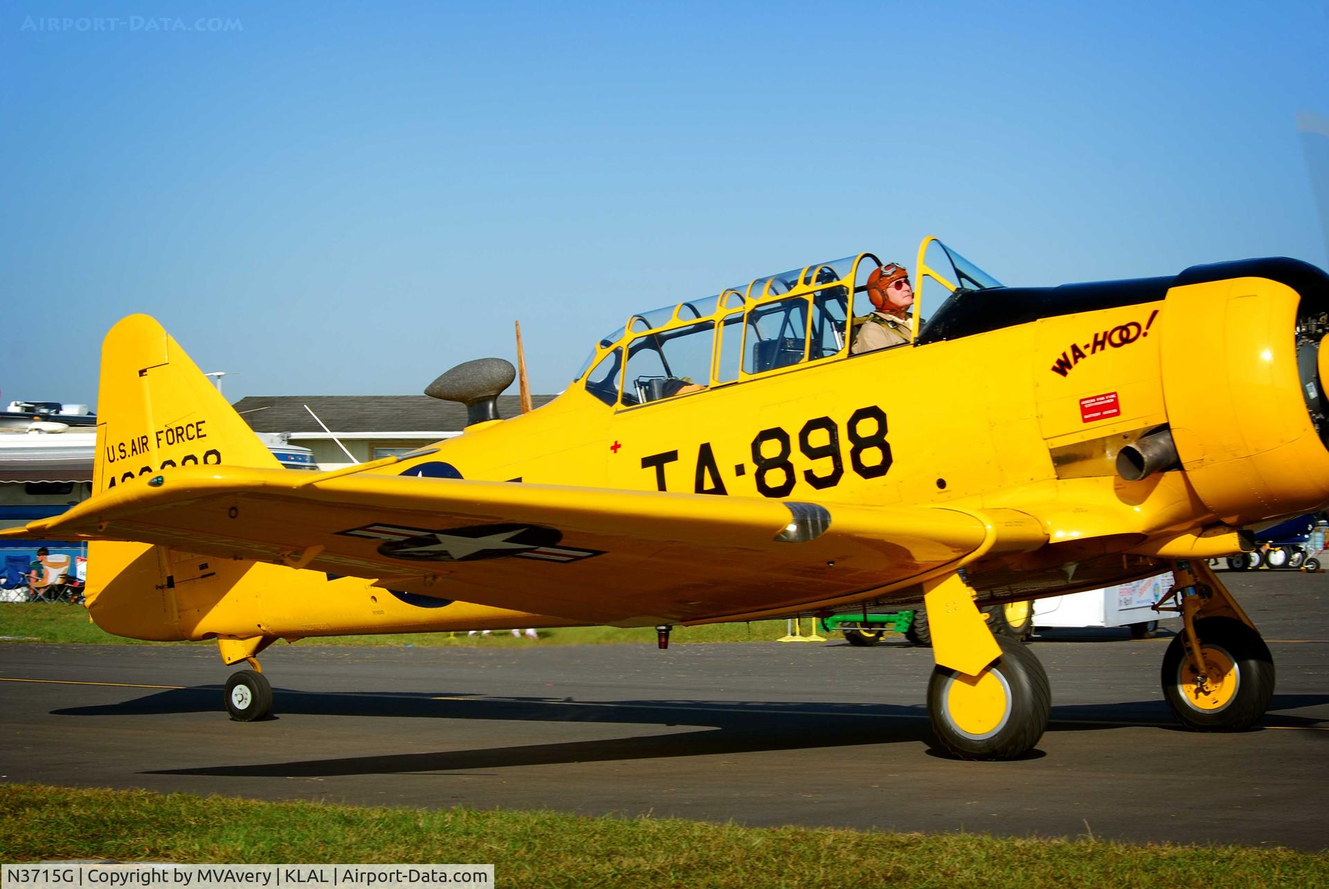 N3715G, 1949 North American AT-6G Texan C/N 168-2 (49-2898), 2014 Sun n Fun