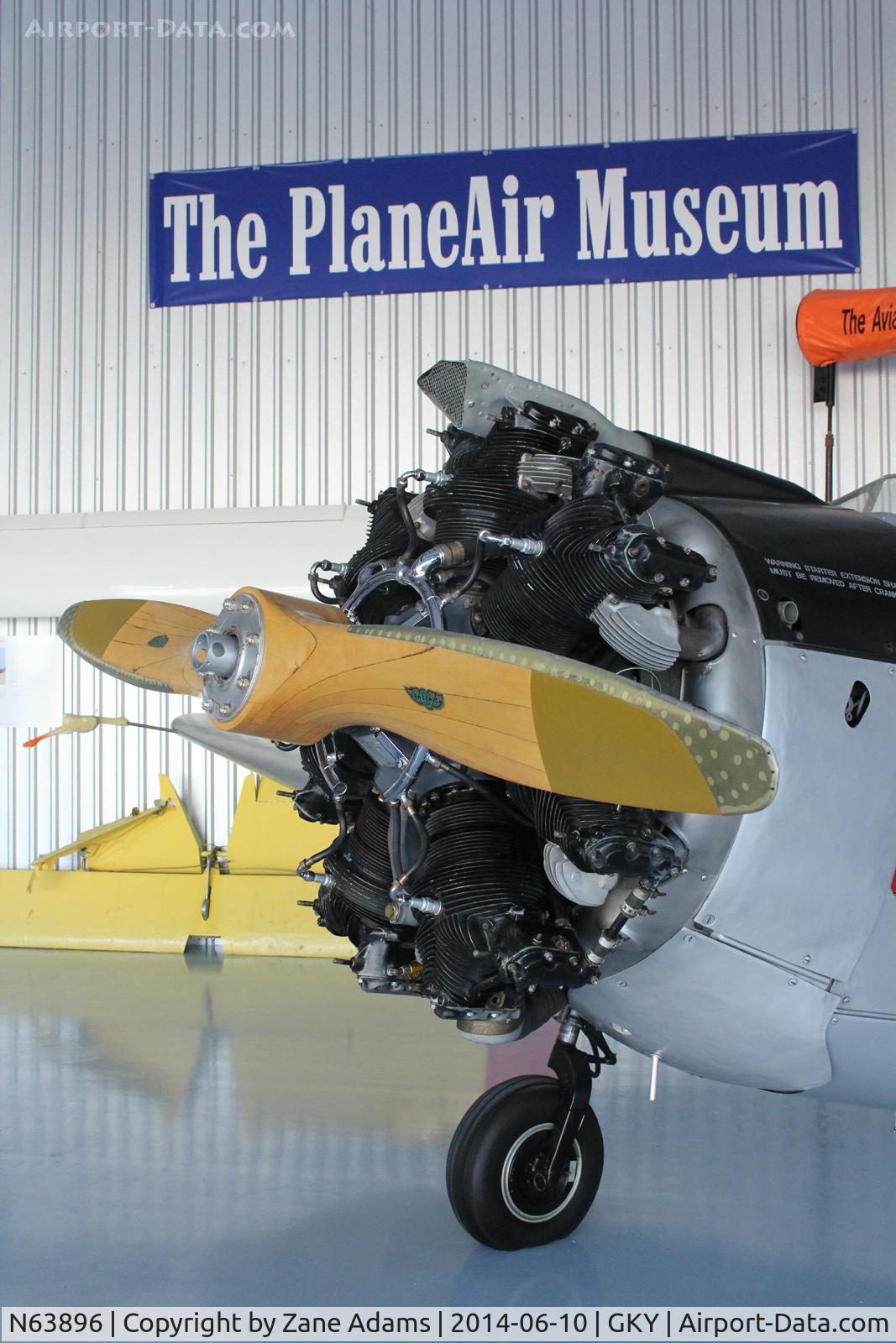 N63896, 1942 Fairchild (Howard) PT-23A Cornell (M-62C) C/N 383HO, At Arlington Municipal Airport