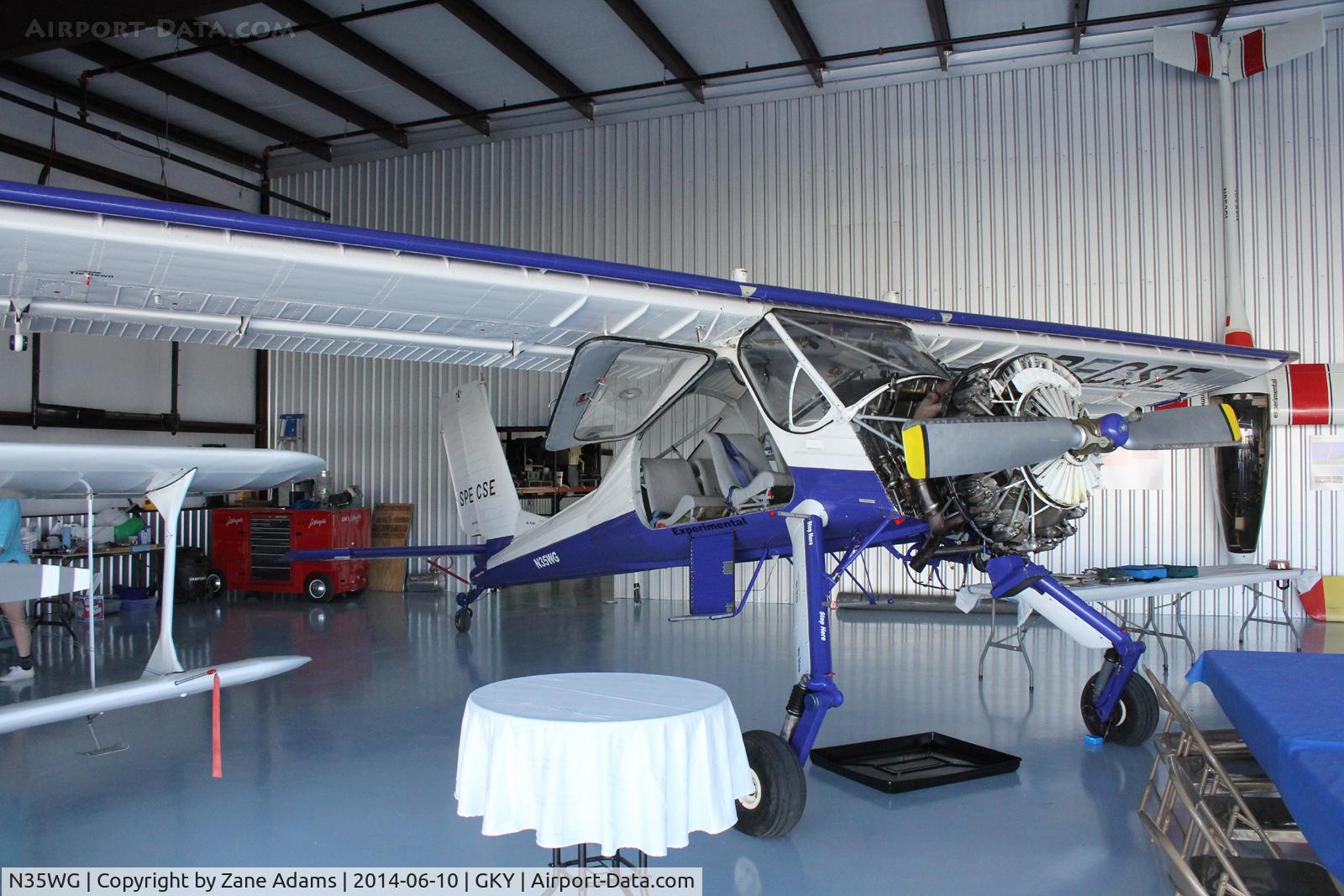 N35WG, PZL-Okecie PZL-104 Wilga-35A C/N 61098, At Arlington Municipal Airport