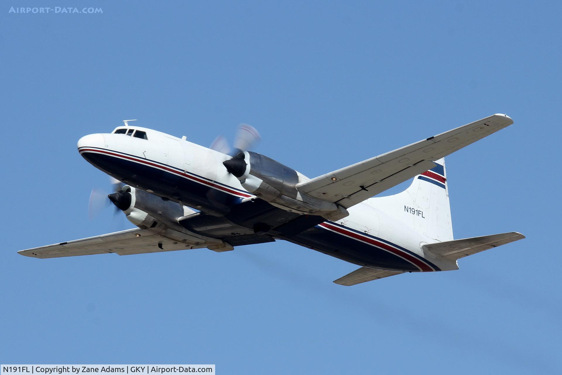 N191FL, 1956 Convair VC-131H Samaritan C/N 326, At Arlington Municipal Airport